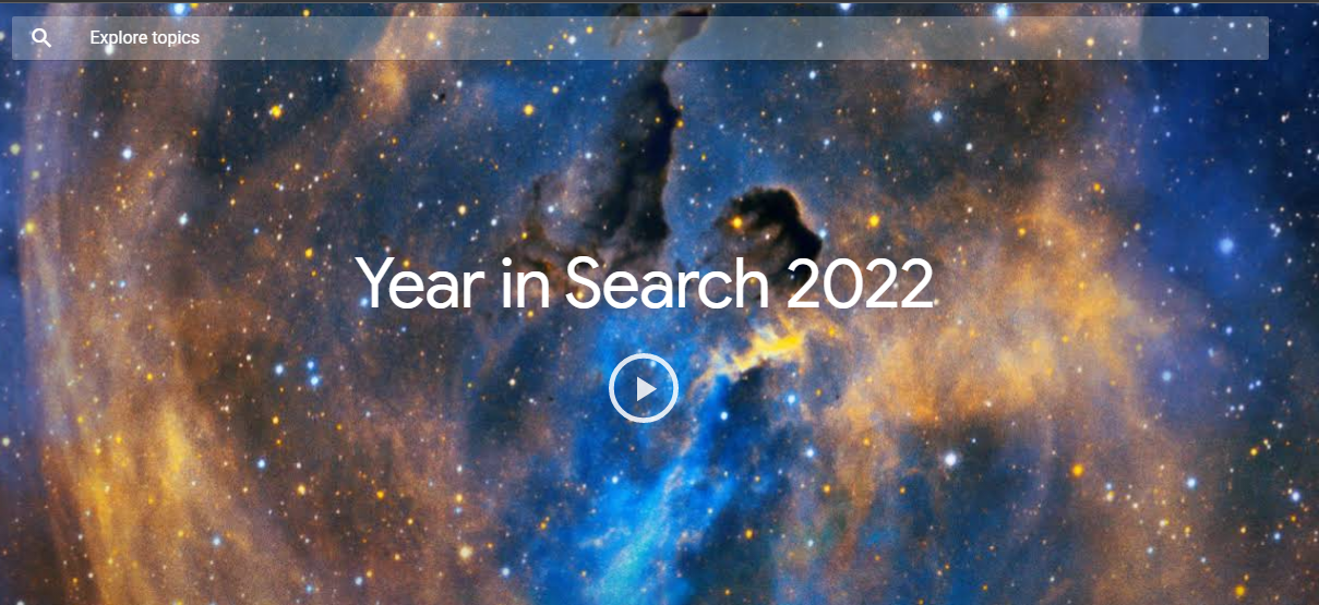 Most searched things on google 2022