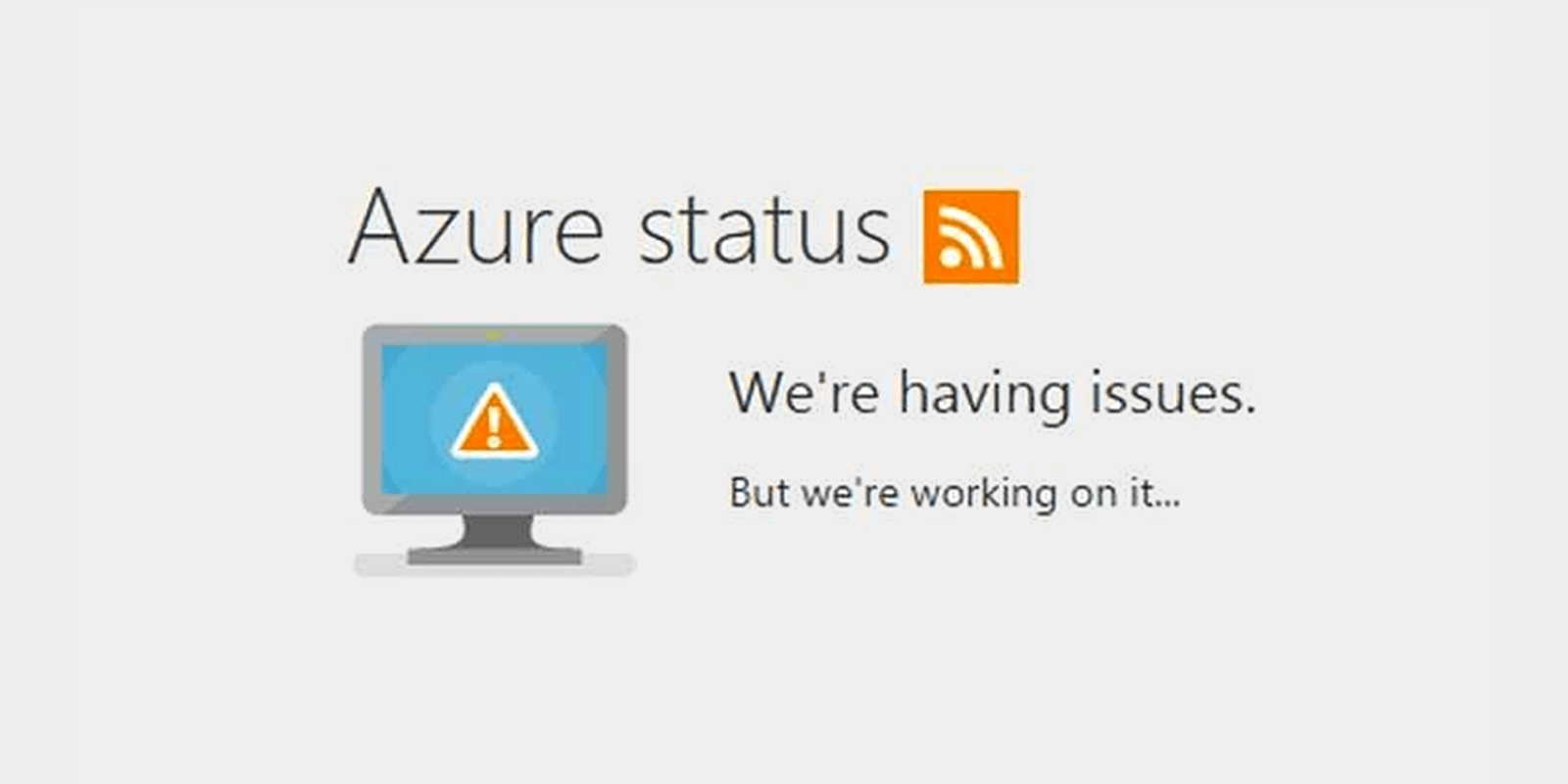 MS Azure is Down